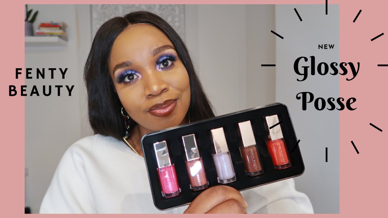 NEW! FENTYBEAUTY GLOSSY POSSE | REVIEW