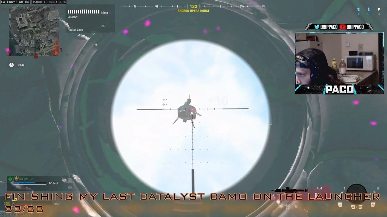 I FINALLY FINISHED THE HE-1 LAUNCHER WITH 5 STREAKS TO END MY CATALYST RUN!!! ABYSS NEXT!! (WARZONE)
