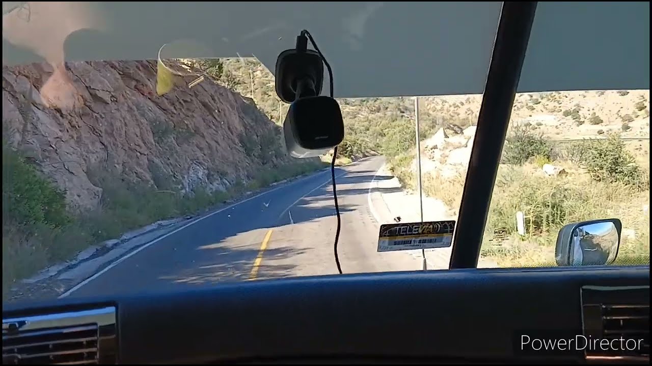 Bajando del Puerto y subiendo la de Imuris Sonora
