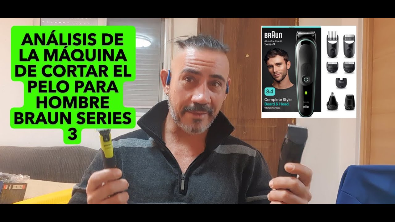 máquina de afeitar Braun series 3