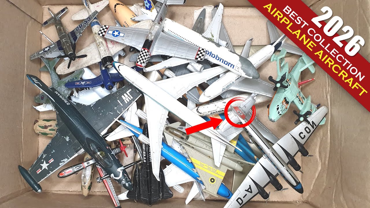 BEST COLLECTION of Diecast Model Airplane Airlines Aircraft Plane