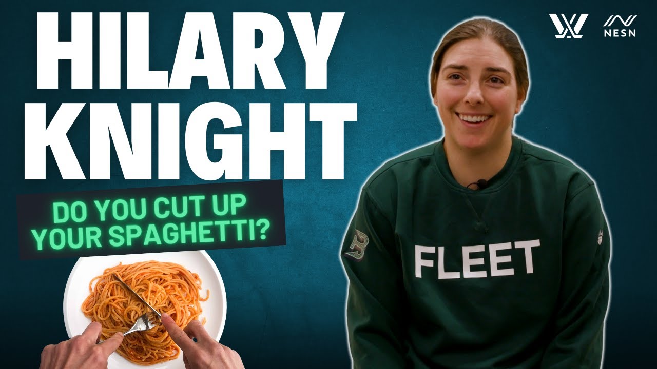 Rapid Fire Questions With Boston Fleet's Captain Hilary Knight | Quick On Your Fleet