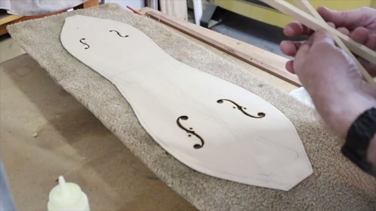 DIY Dulcimer Build (video 2) Dulcimer Top