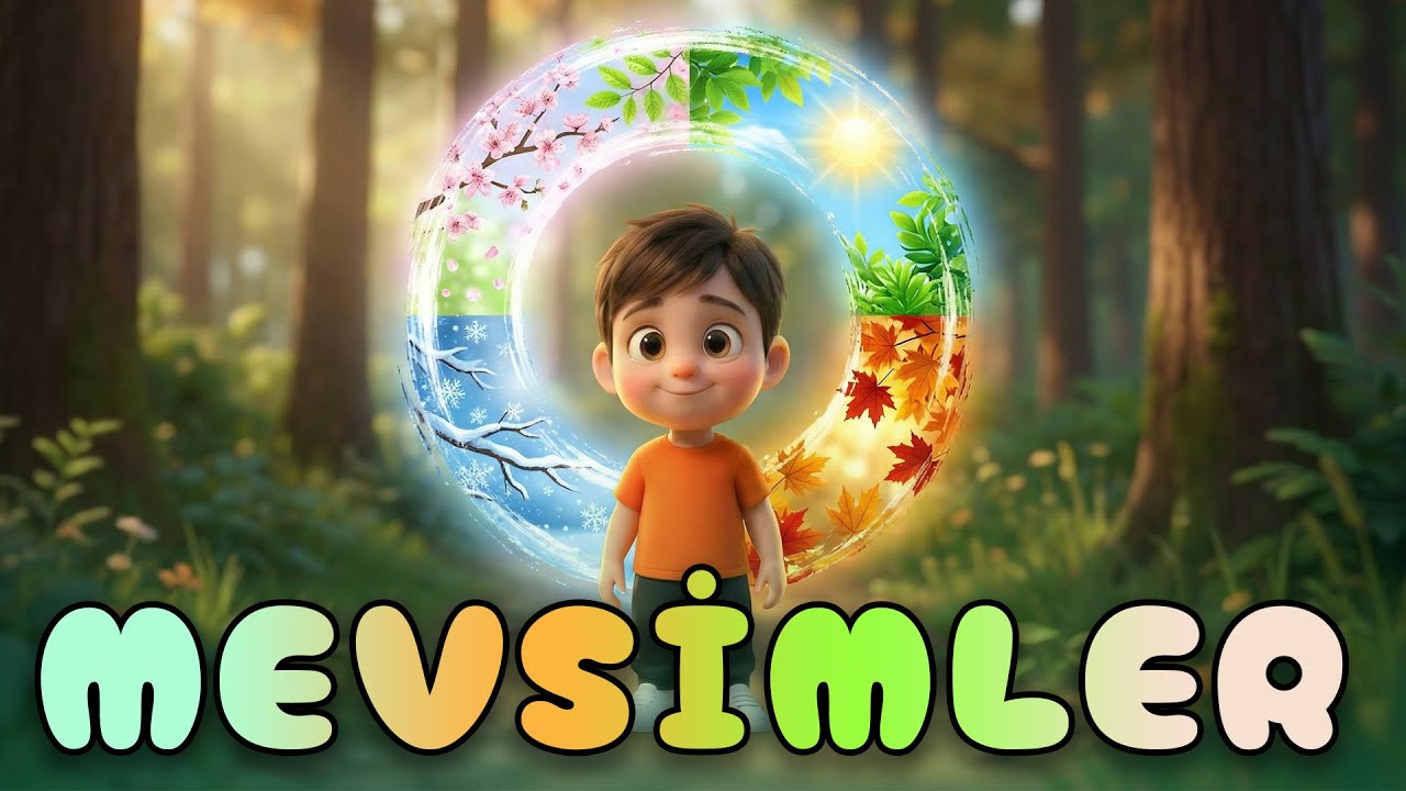 Mevsimleri Öğreniyoruz! #animation #cartoon #mevsimler