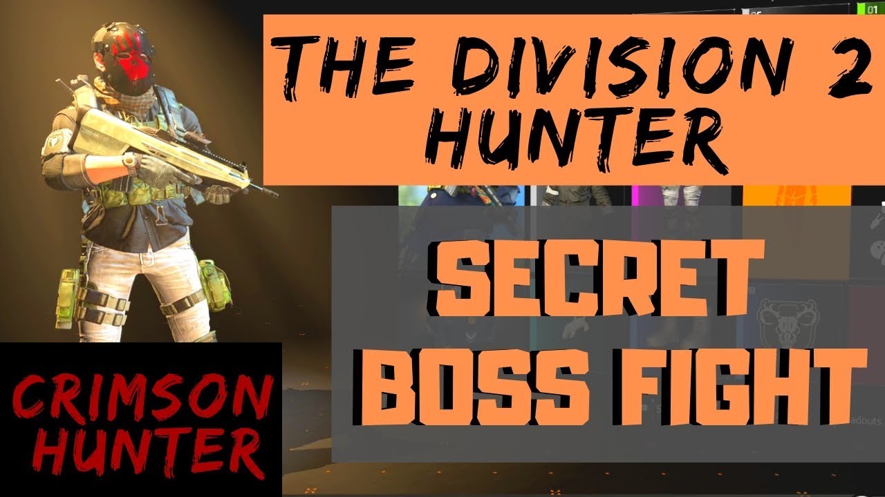 The Division 2 Hunter - With No Specializations