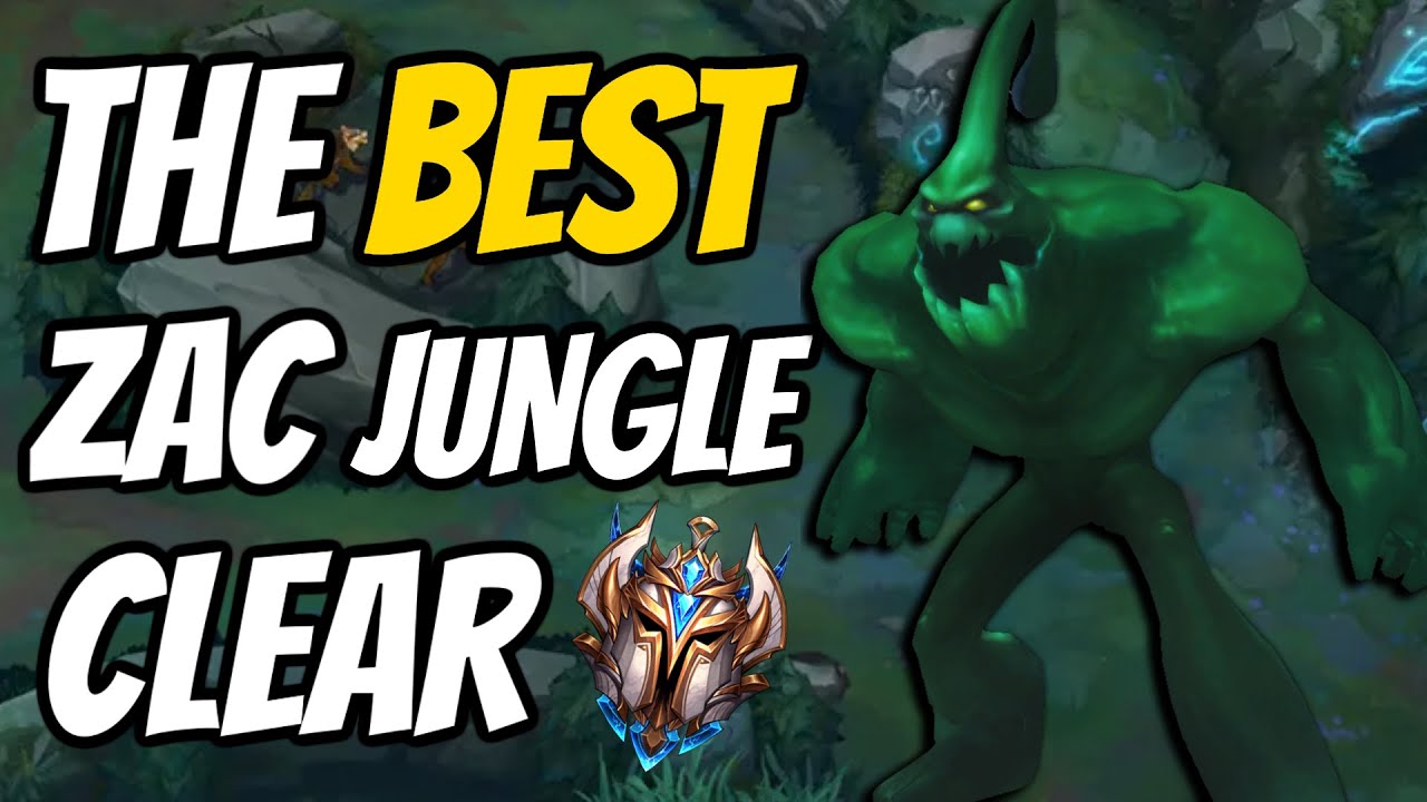 The BEST ZAC Jungle Clear Guide! Zac Jungle Season 11