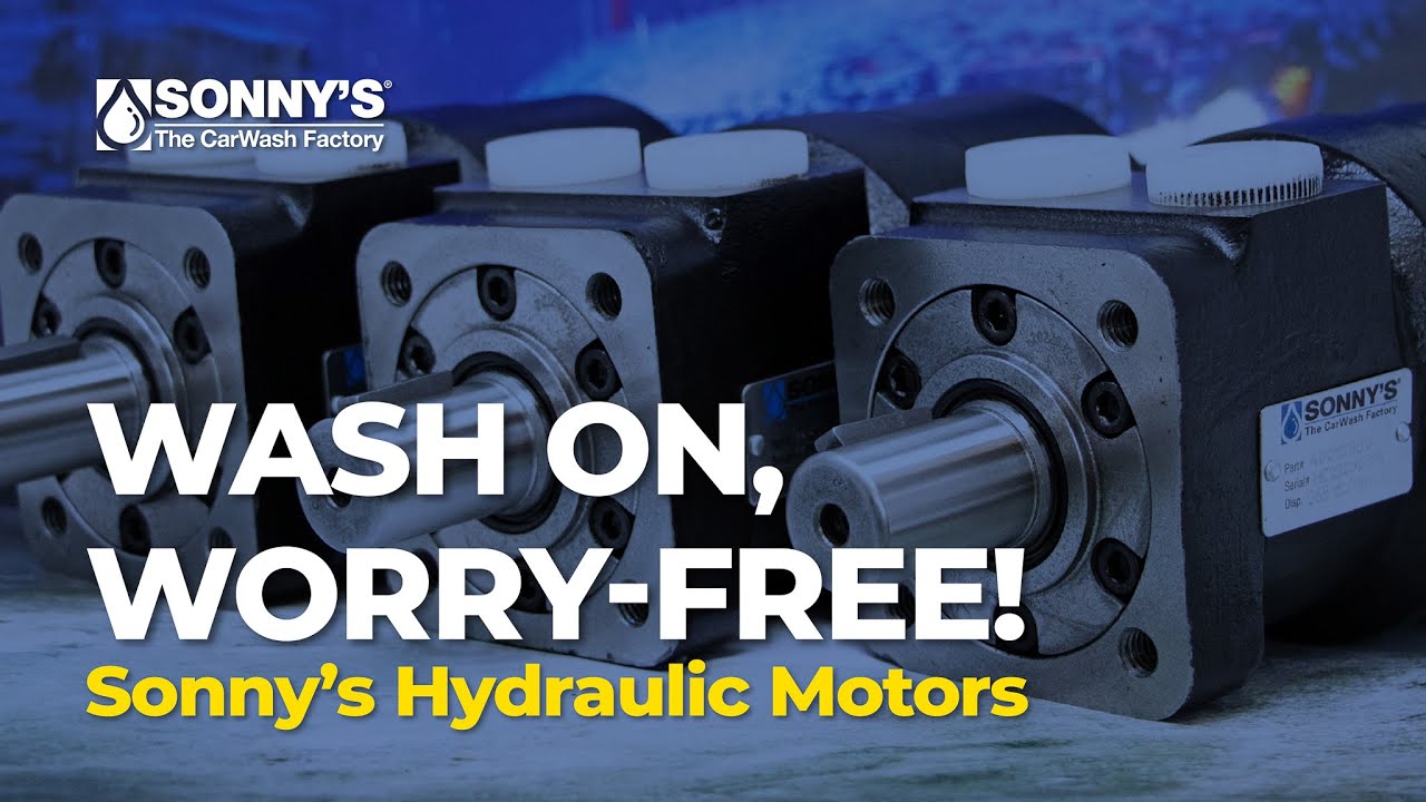 Keep on Washing with Sonny's Hydraulic Motors - Unbeatable Reliability and Performance