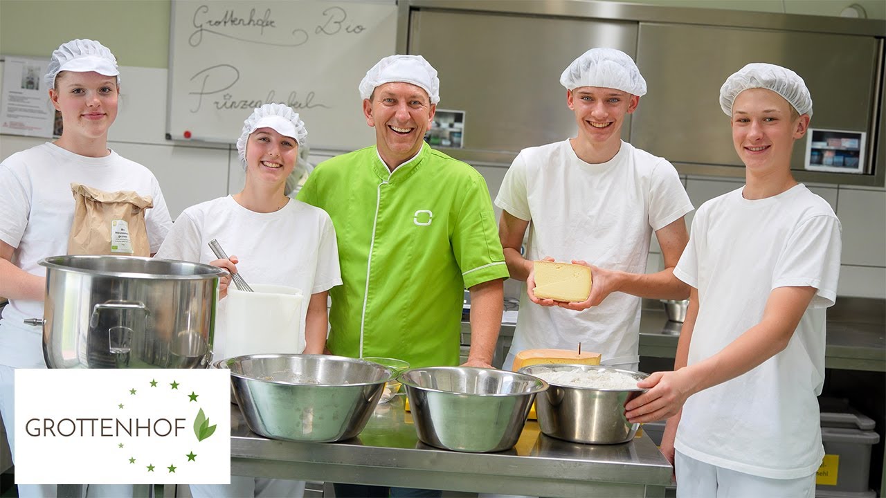 Grottenhofer Bio Prinzenloaberl – ein Hochgenuss aus Natursauerteig & Käse | Rezept & Schulprojekt
