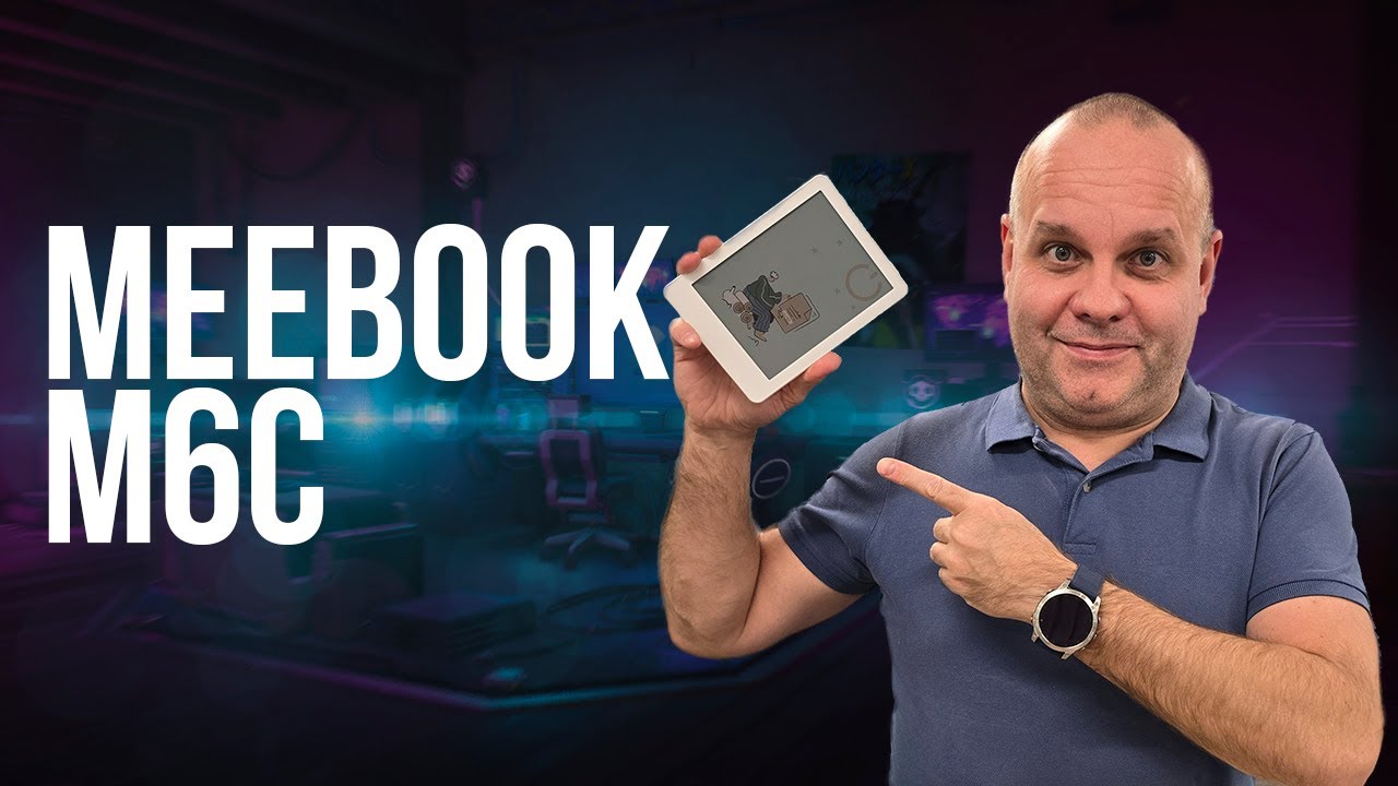 MEEBOOK M6C. Универсальная цветная E-INK читалка.