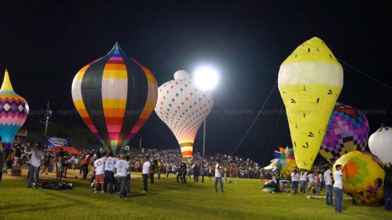 Festival Internacional del Globo de Papel San Andrés Tuxtla 2016