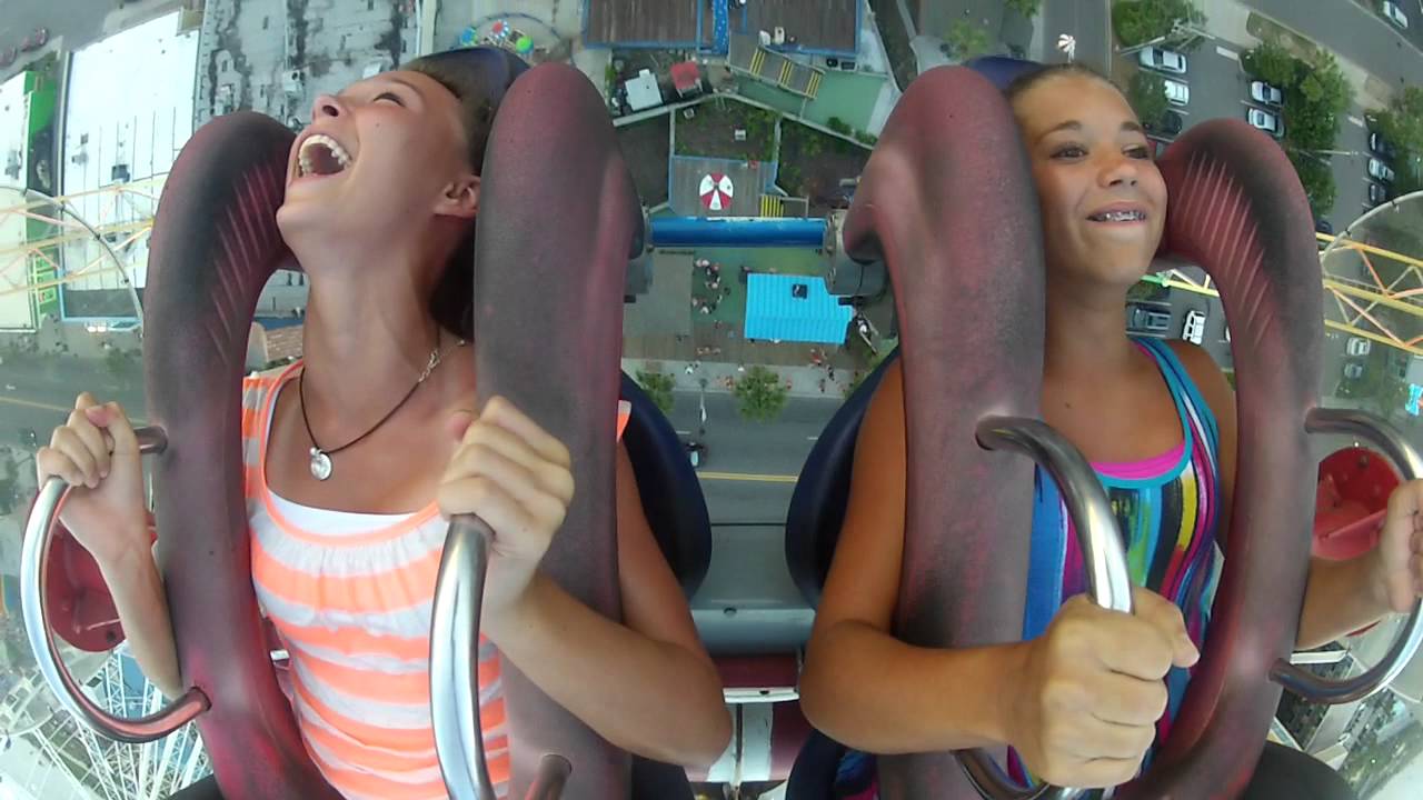 My Slingshot ride -Myrtle Beach SC