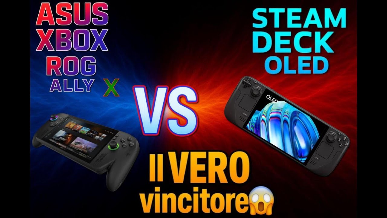 Portatile Perfetta? Steam Deck vs Asus ROG Xbox Ally X (Analisi Completa)