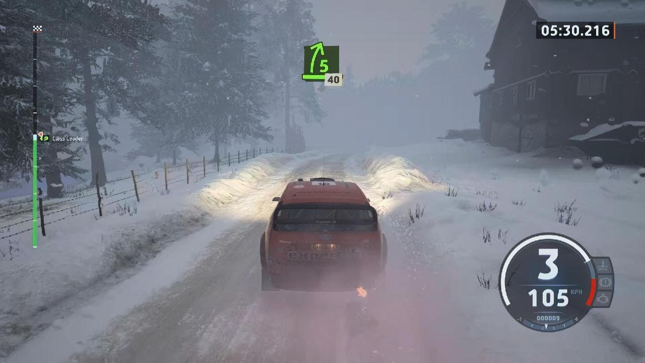 EA SPORTS WRC First time in Scandia (Norway) 38.2km in 4 stages in WRC'97-'11