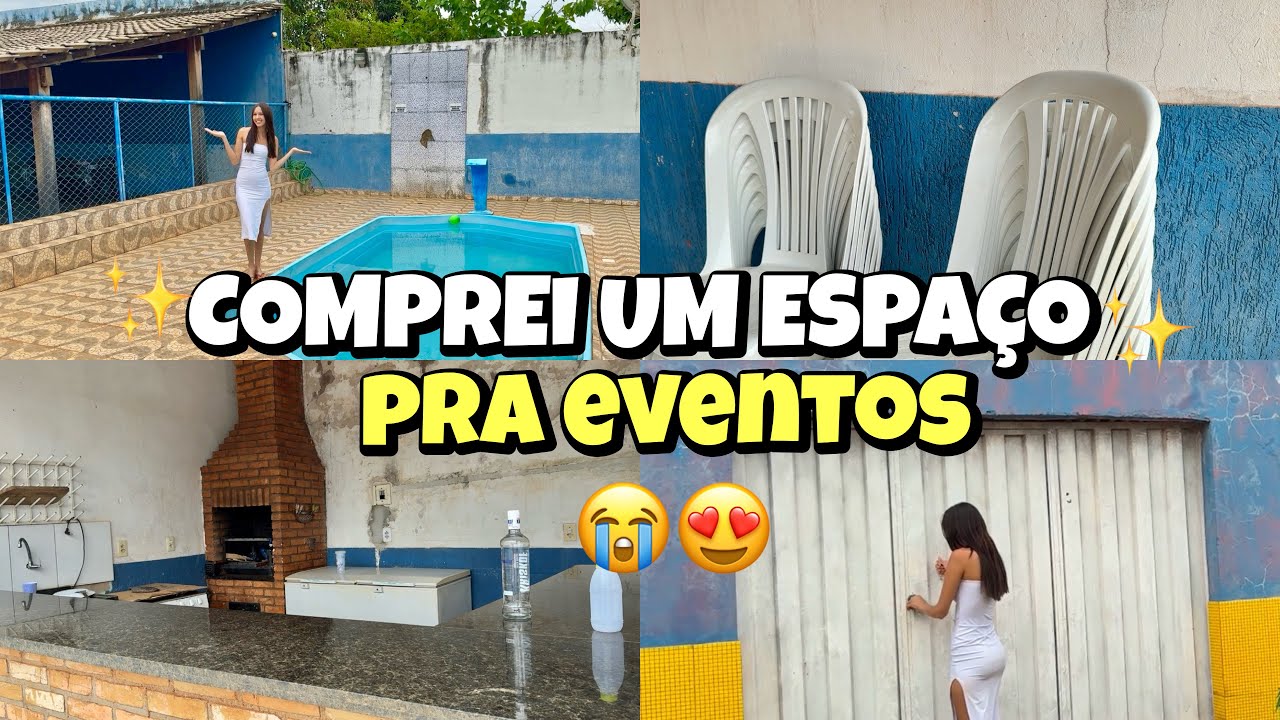 MINHA NOVA CONQUISTA| comprei um espaço pra eventos| motivo da venda do carro😍🙌🏻✨