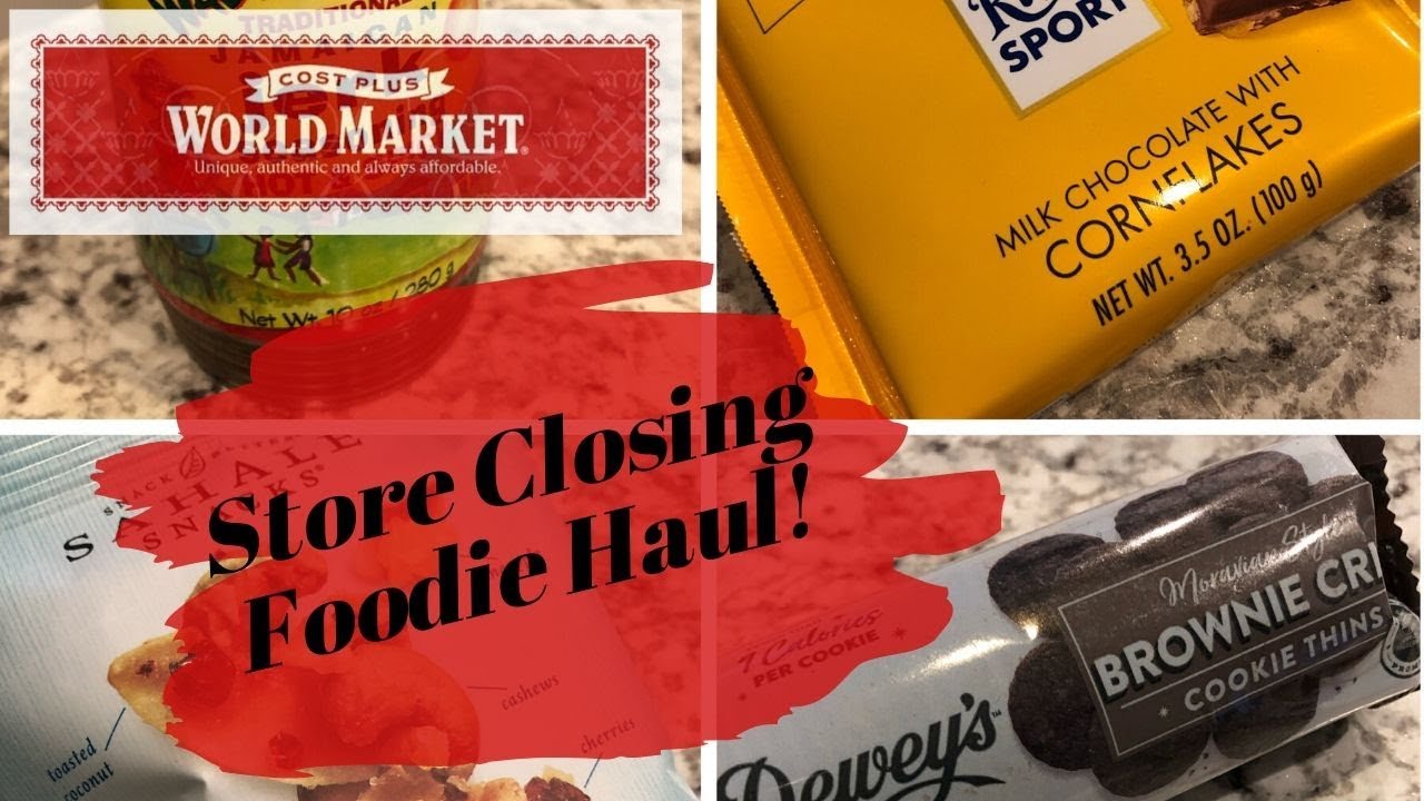 World Market International Food Haul