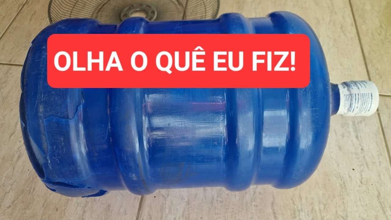 Ideias Incriveis com Galão de Água |  Não Jogue Fora. DIY ideias Para decorar Do Lixo ao Luxo