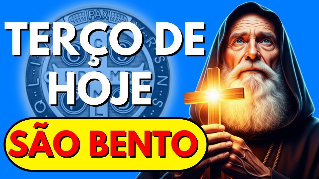TERÇO DE SÃO BENTO E DA SANTA CRUZ (26/ 01 /2026 SEGUNDA-FEIRA)