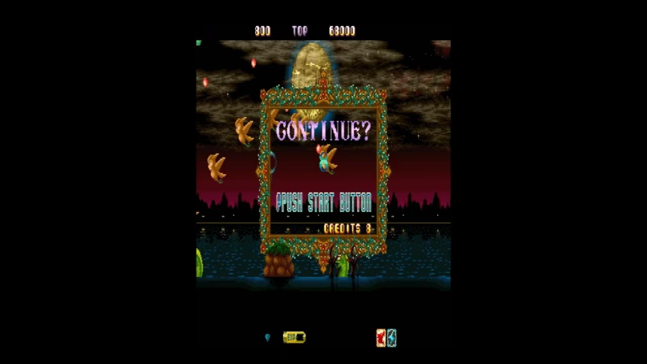 Game Over: Cotton - Fantastic Night Dreams (Sharp X68000)