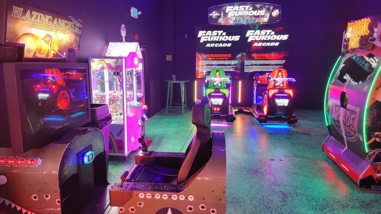 Arcade Tour Glo Mini Golf San Bernardino CA