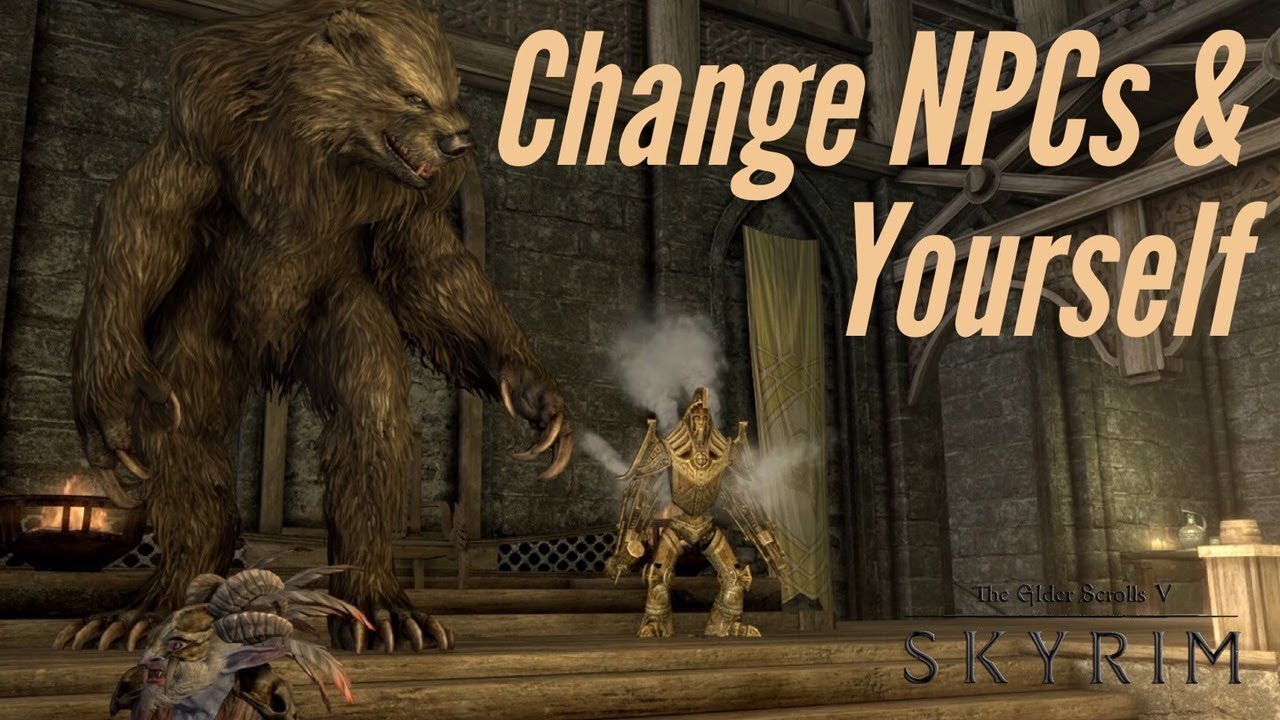 Skyrim PS4 Mods: Shrink, Enlarge, & Transform Characters/NPC