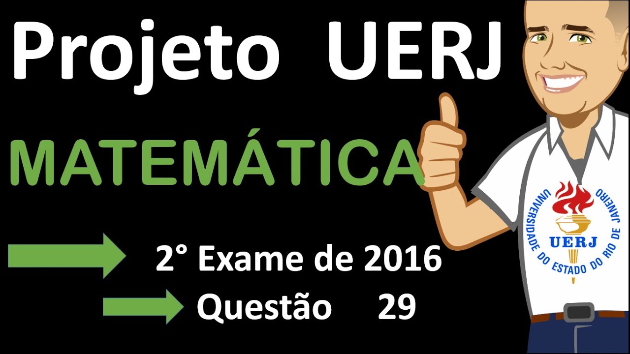 UERJ Prova 2016.2  matemática questão 29 Na figura abaixo, estão representados dois círculos congrue