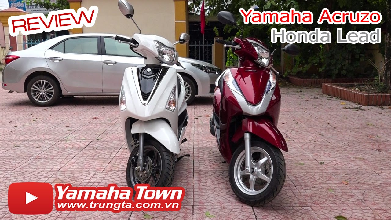Yamaha Acruzo và Honda Lead - Chọn xe tay ga nào?