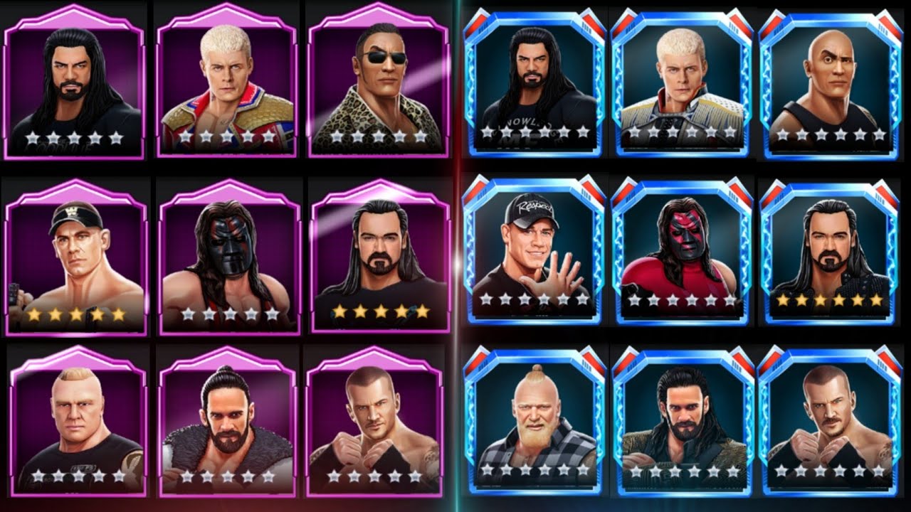 5-звездочный суперприем 🥵 против 6-звездочного суперприема 🥶 в WWE Mayhem 👑