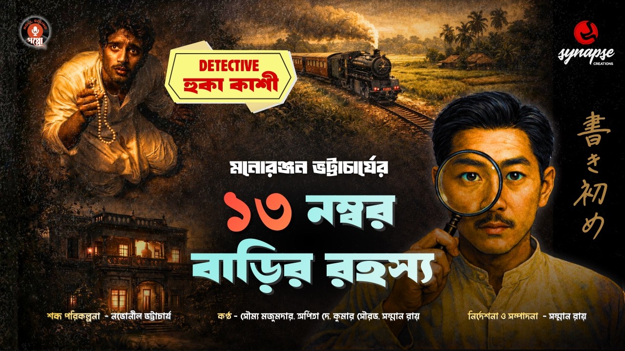 ১৩ নং বাড়ির রহস্য | Detective HUKA KASHI | মনোরঞ্জন ভট্টাচার্য | Bengali Detective Story #suspense