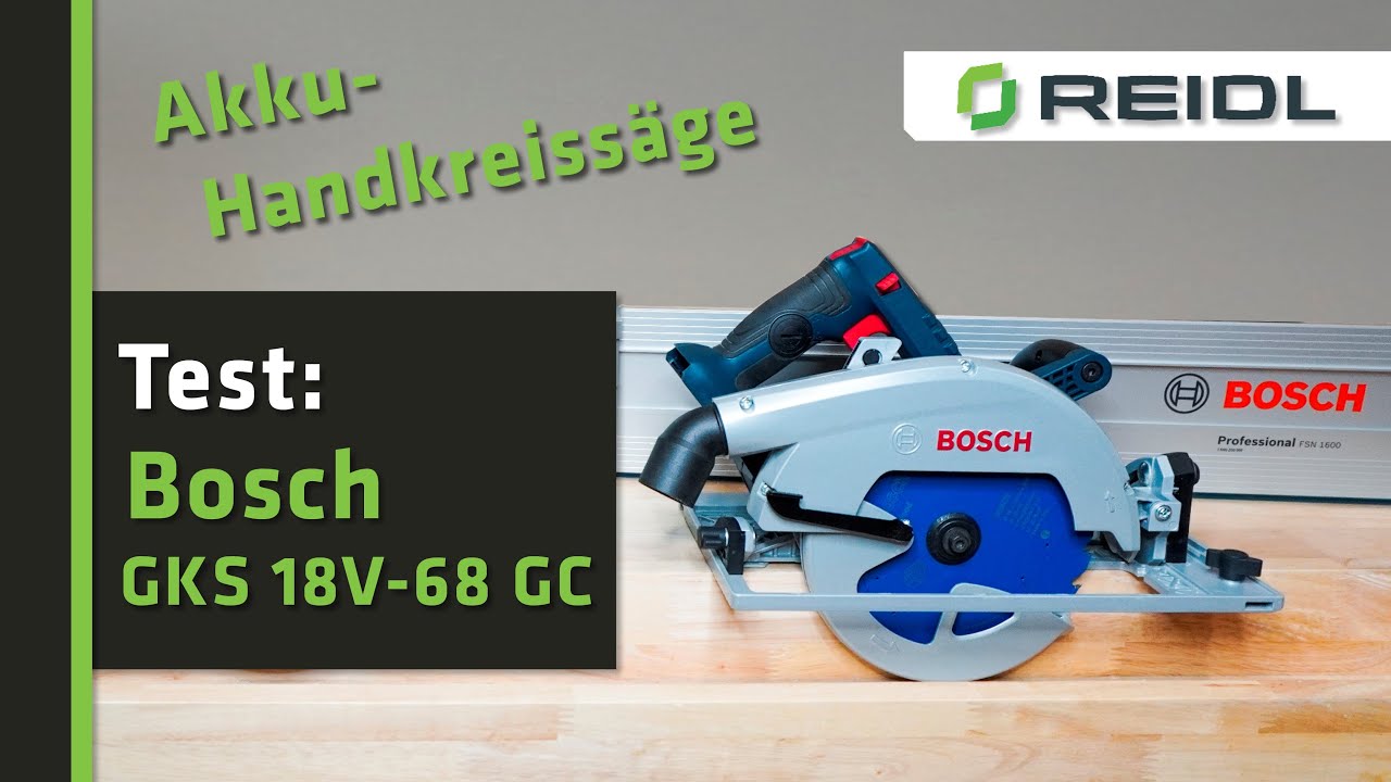 GKS 18V-68 GC BOSCH Akku-Handkreissäge BITURBO! Wie stark ist Sie wirklich?! [Deutsch/German]