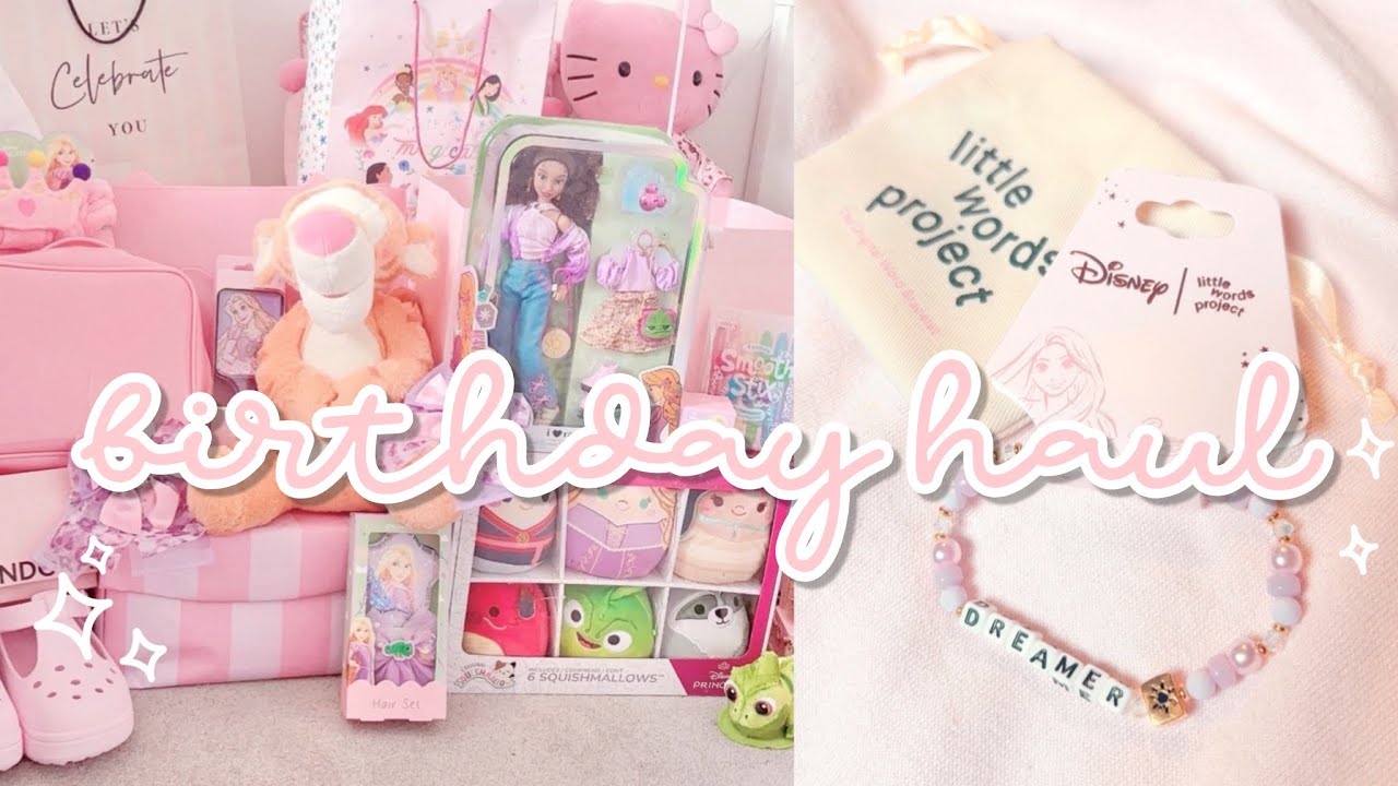 what i got for my birthday haul ! ꒰ agere edition ꒱ 2025 ♡