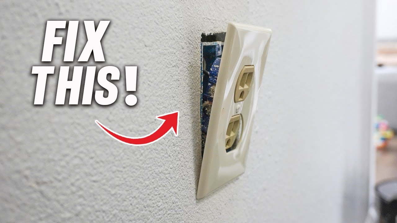 How To Fix Loose Outlets & Switches Inside Electrical Box! DIY