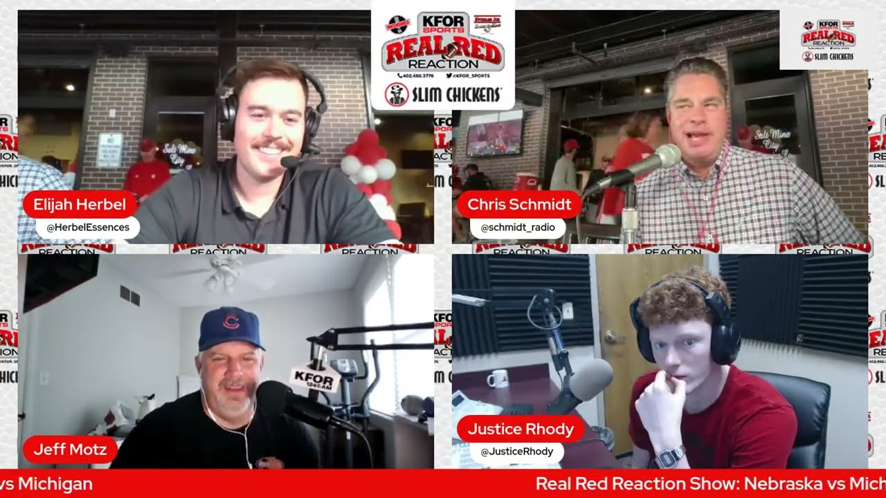 Real Red Reaction Show: Nebraska vs Michigan