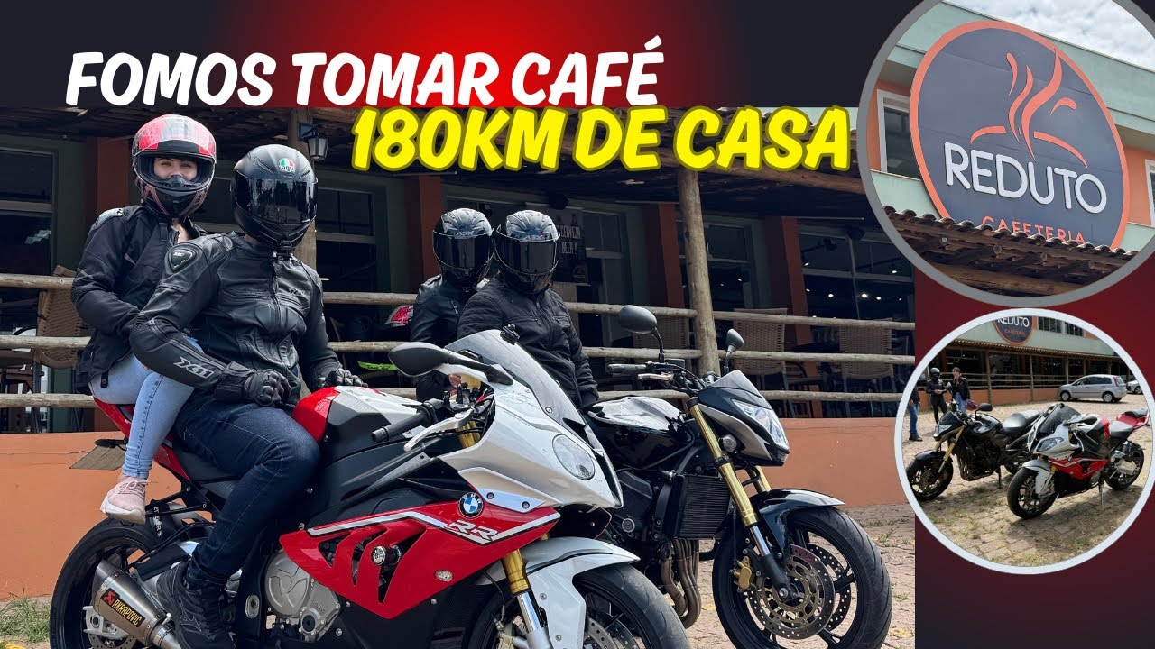 FOMOS TOMAR CAFÉ HÁ 180 KM DE CASA DE S1000RR E HORNET | REDUTO CAFETERIA