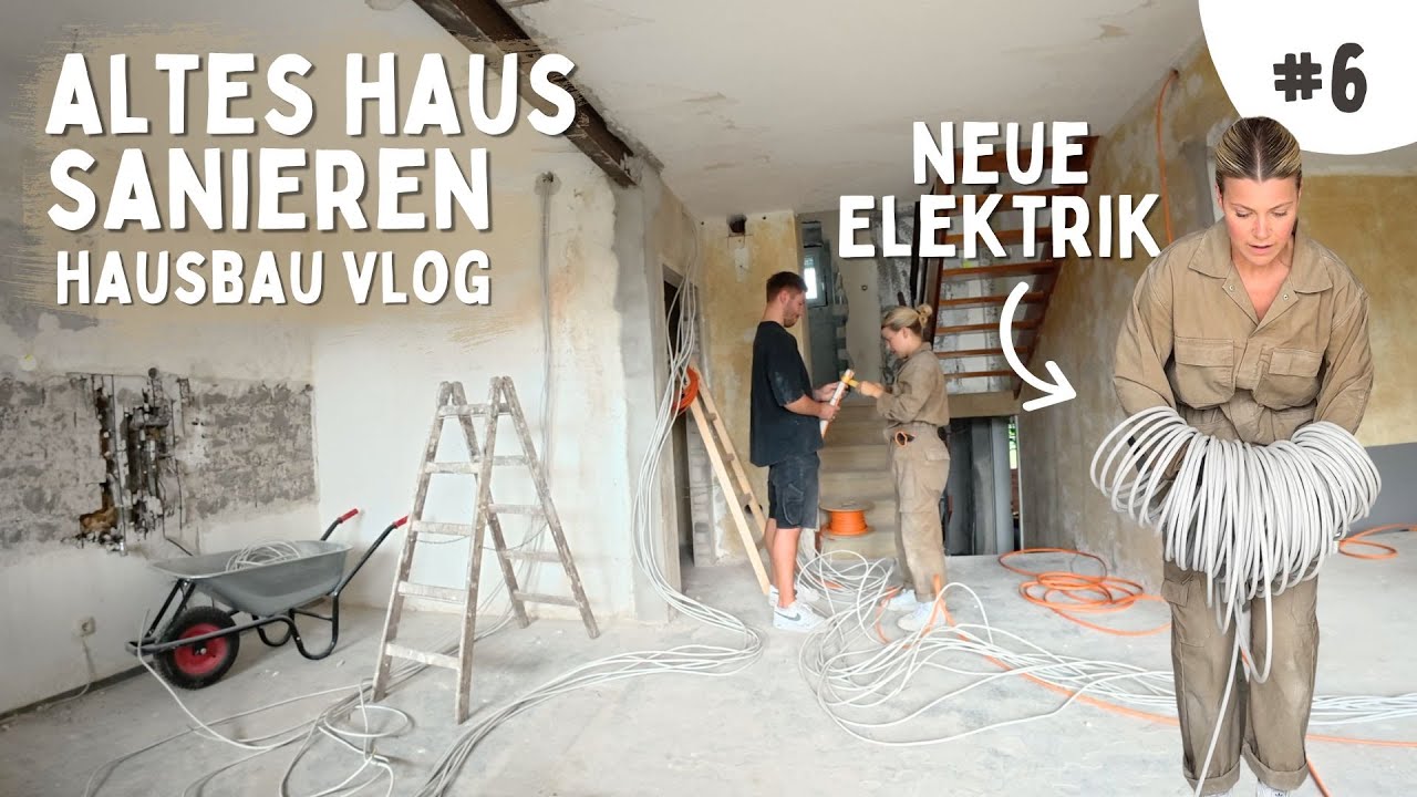 60er JAHRE HAUS SANIEREN IN EIGENLEISTUNG: Elektrik selbstgemacht | Kleinstadtcoco