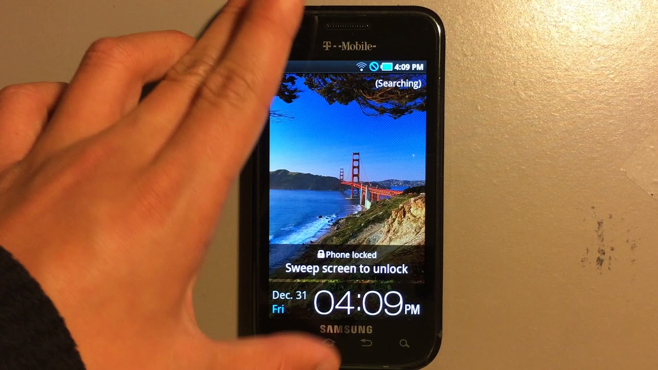 Samsung Galaxy S Vibrant T-Mobile startup/shutdown
