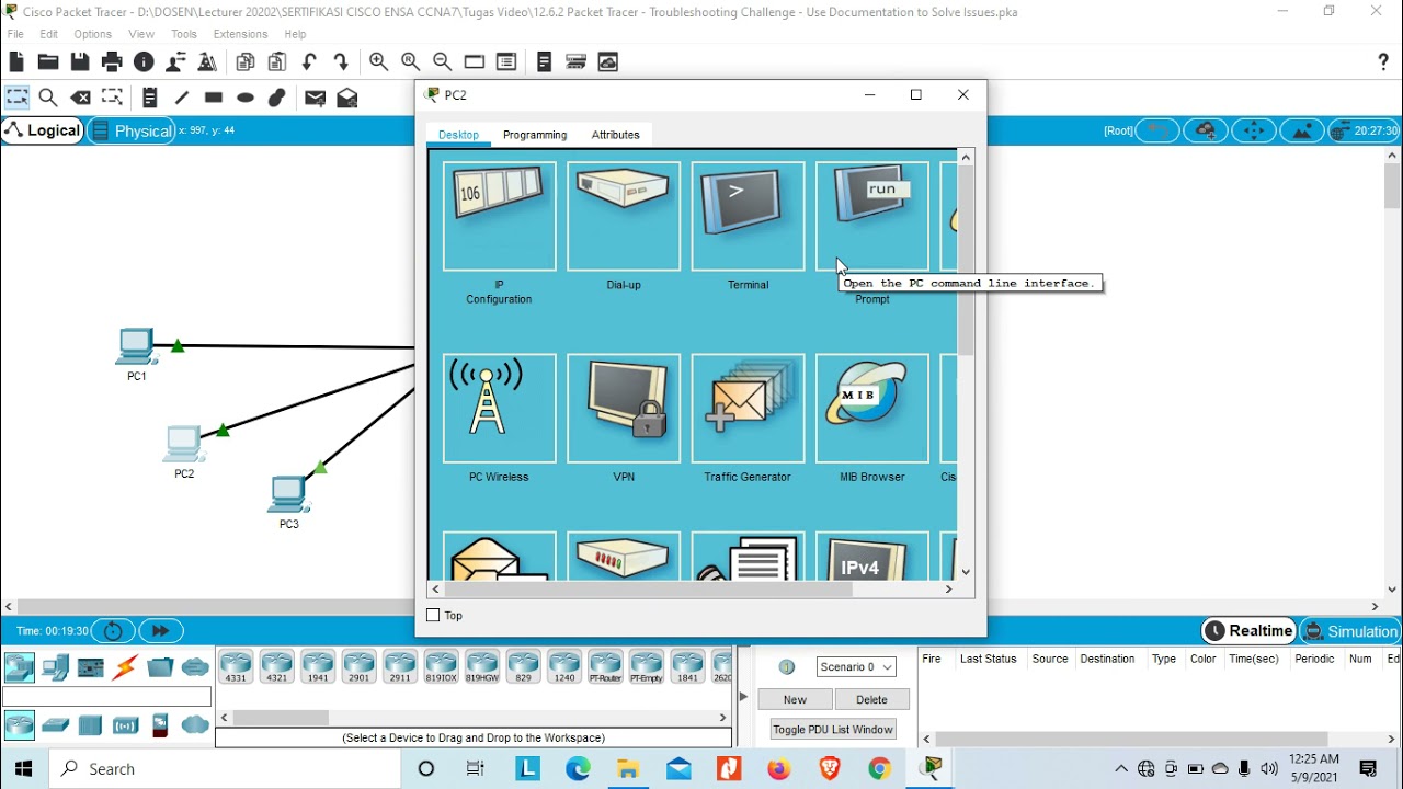12.6.2 Packet Tracer - Troubleshooting Challenge - Use Documentation to Solve Issues - ZMS