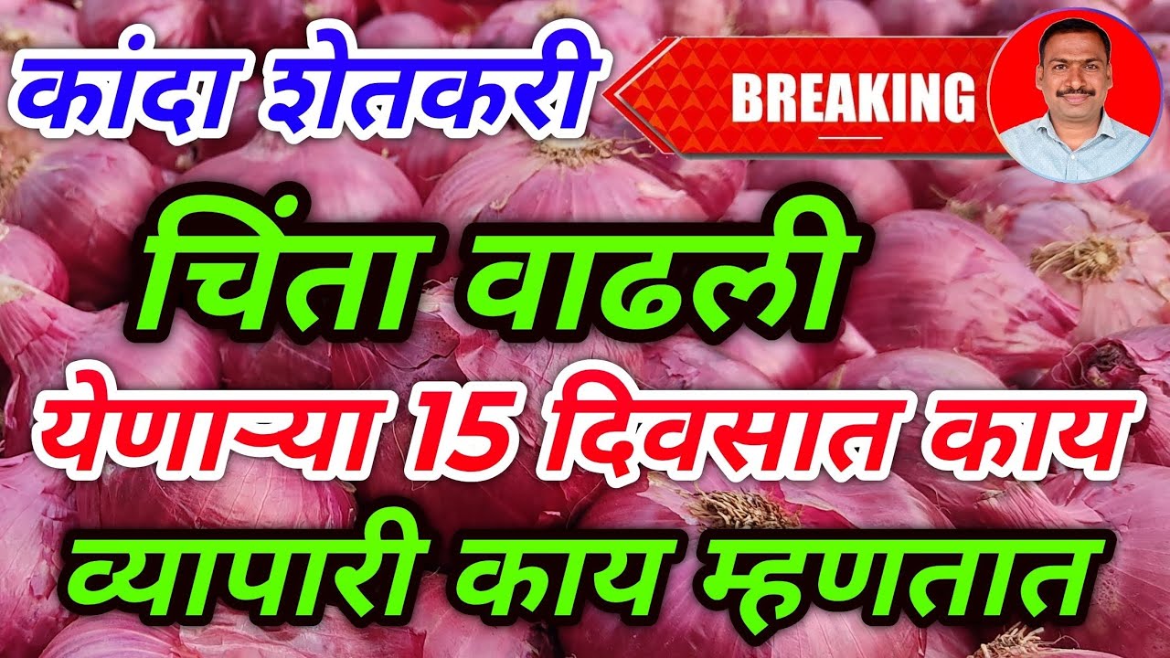 15 दिवसात कांदा दर कसा ? Kanda bajar bhav. 3.2.26