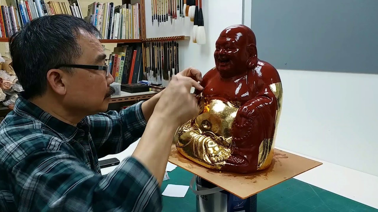 貼金箔技巧