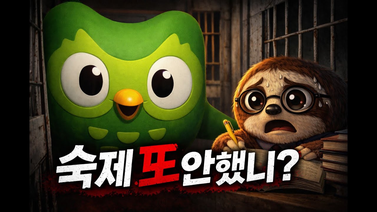 우리가 공부안해서 흑화한 듀오링고 (unolingo too/듀오링고 공포게임)
