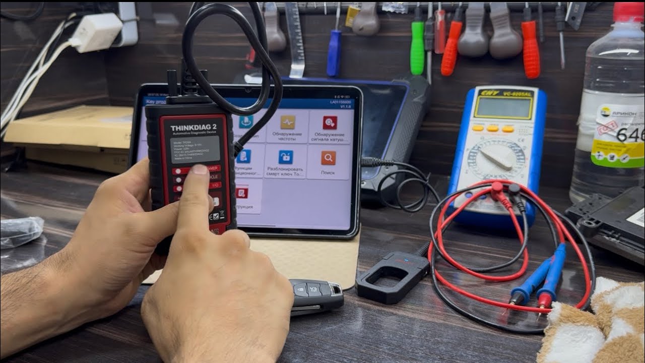Thinkdiag 2 Key Programming Launch X431 Kalit Bog’lash va Tayorlash 