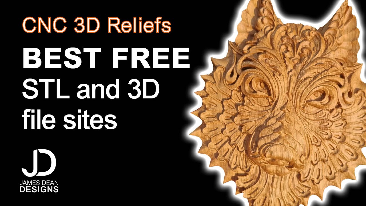 Лучшие бесплатные и платные сайты с моделями STL и 3D — рельефная резьба с ЧПУ