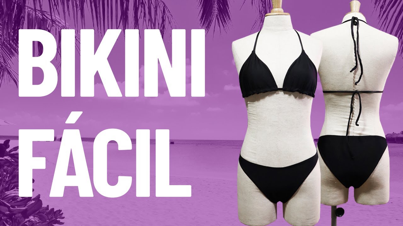 👙 Crea tu propio BIKINI en 9 pasos 🔥 Patrón GRATIS en PDF