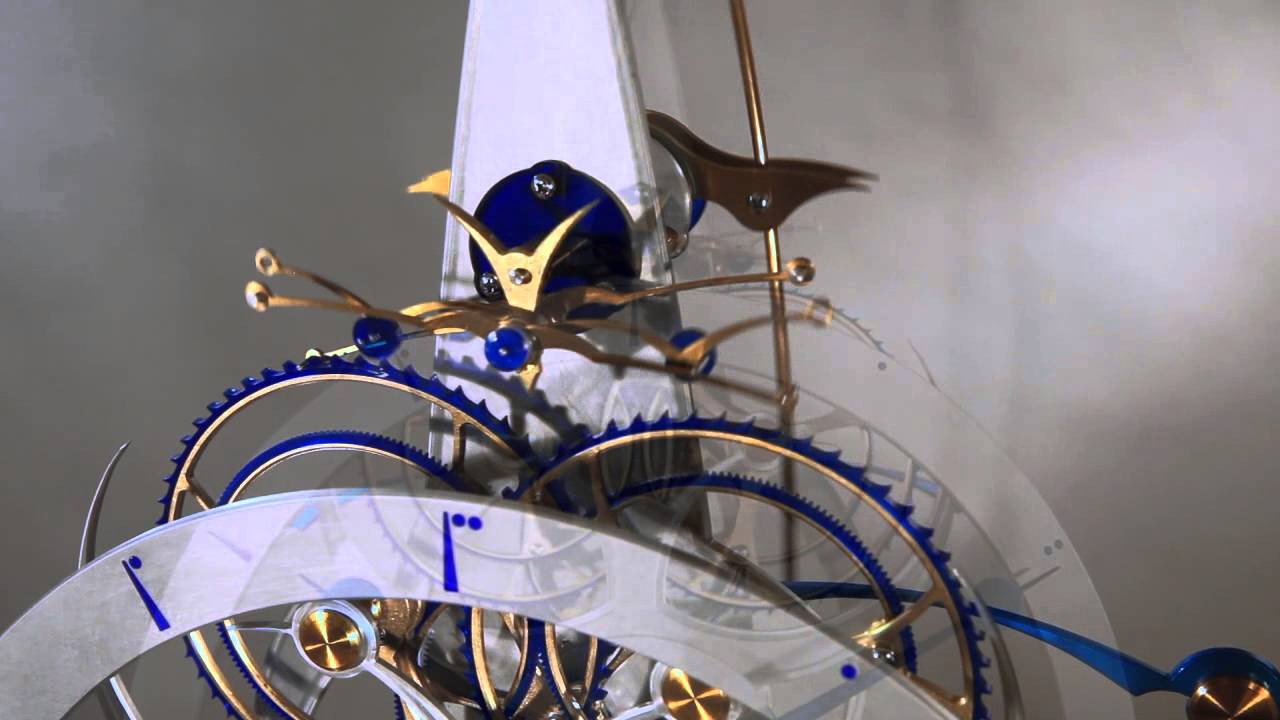 Figheadair: Sculptural table clock: www.philabernethy.com