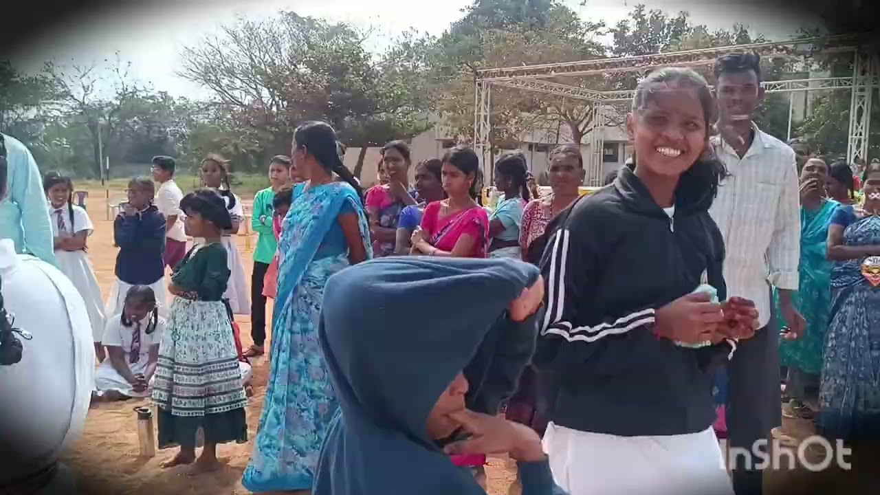 Pre Sankranthi celebrations 🎉🎊 in MJP GIRLS-KALWAKURTHY 