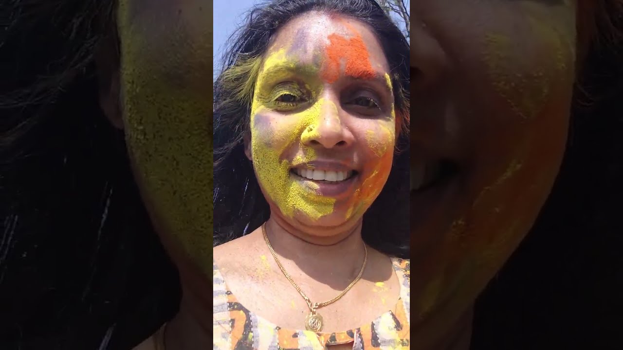 പിള്ളേരോടൊപ്പം ഒരു ഹോളി 🏃‍♀️🏃‍♂️A Holi with the kids in Arunachal 😍😍