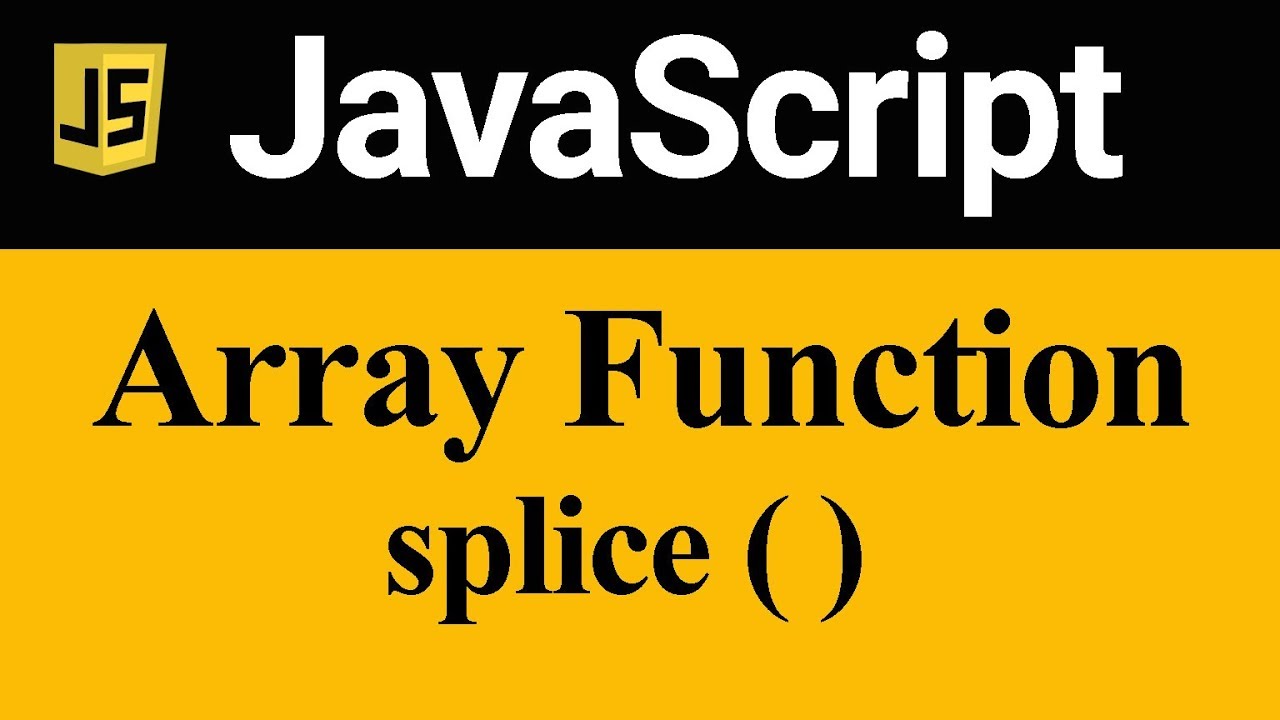 splice Method in JavaScript (Hindi)