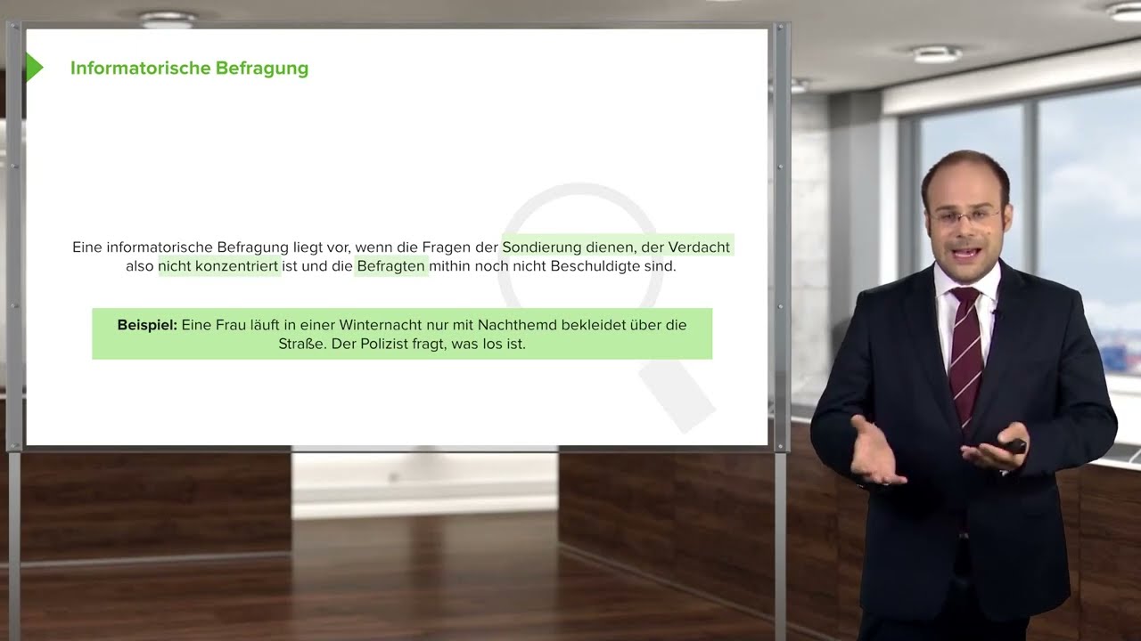Strafrecht I Die Beschuldigtenvernehmung: Belehrungspflichten (&sect; 136 StPO) I RA Stefan Koslowski