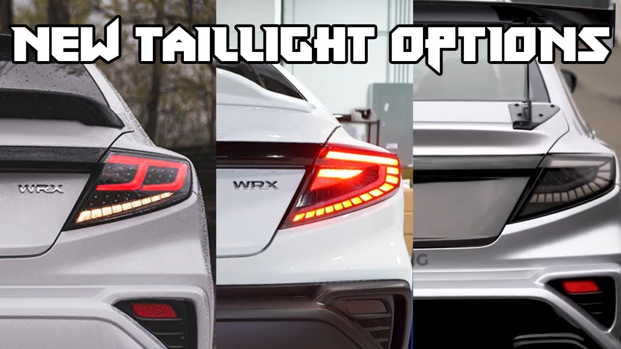 2022-2024 Subaru WRX gets NEW aftermarket taillights