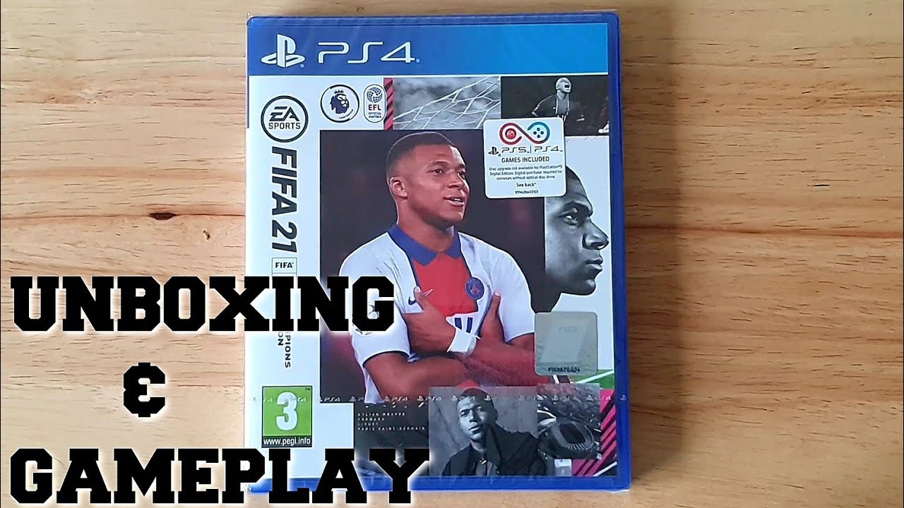 FIFA 21 Unboxing & GamePlay PS4