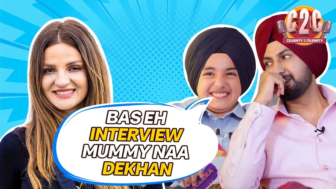 Gippy Grewal & Shinda Grewal Father-Son Duo | Shinda Shinda No Papa Full Movie Interview | PitaaraTv
